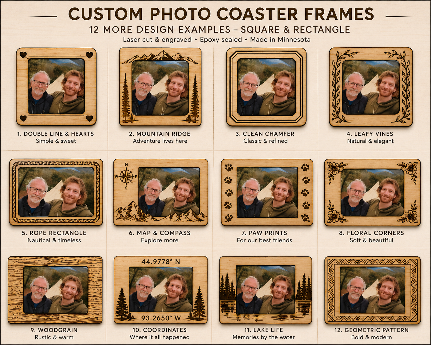 Tree of Life Coaster Set