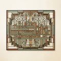 City Beat Prairie wall panel — color