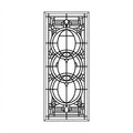 Orbed Path engraved bookmark design