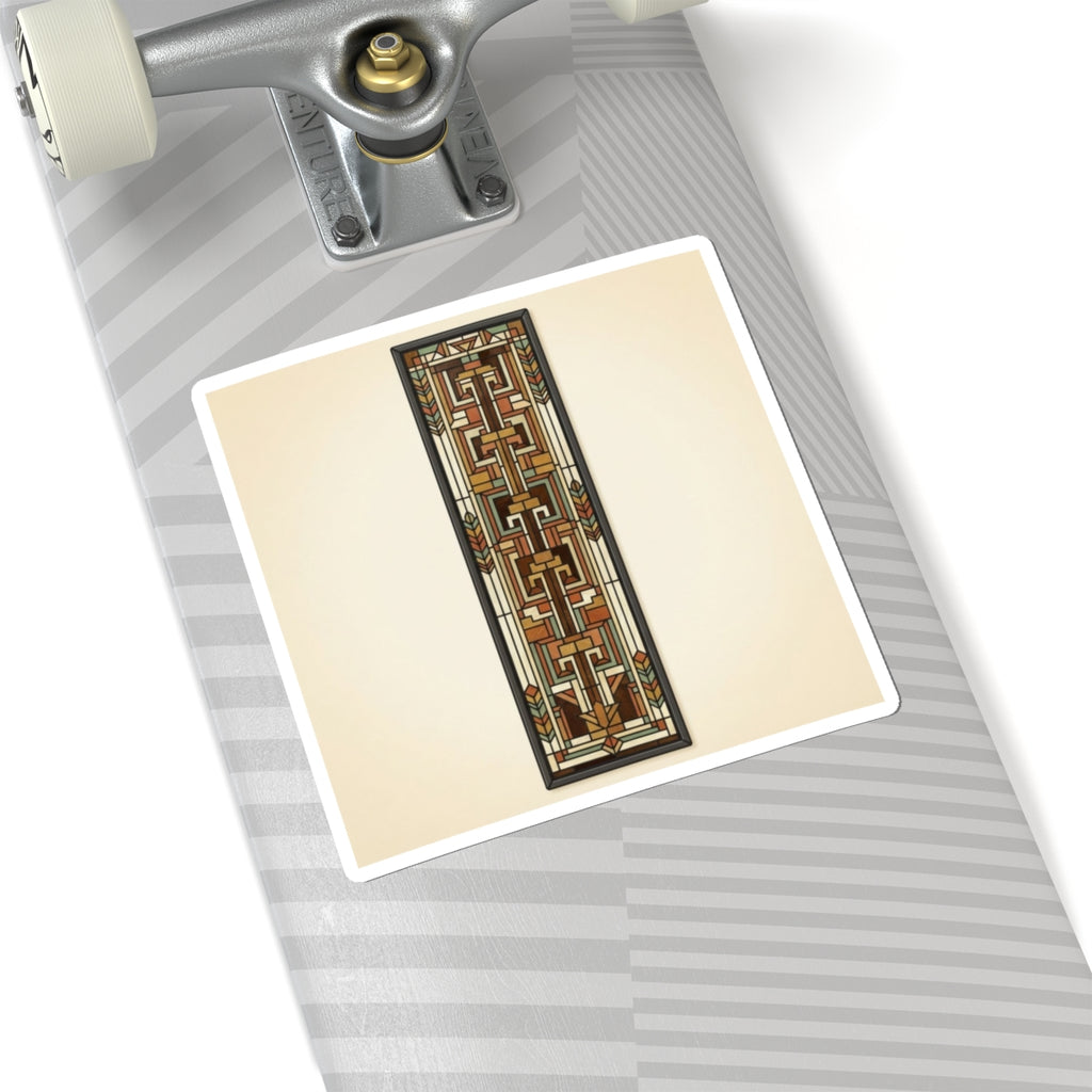 Prairie Sticker — Fretwork Path