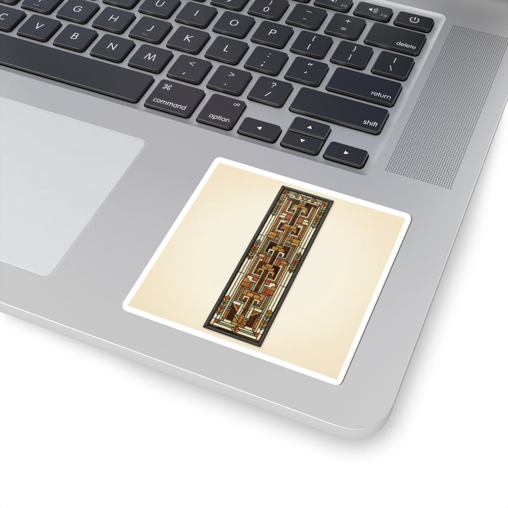 Prairie Sticker — Fretwork Path