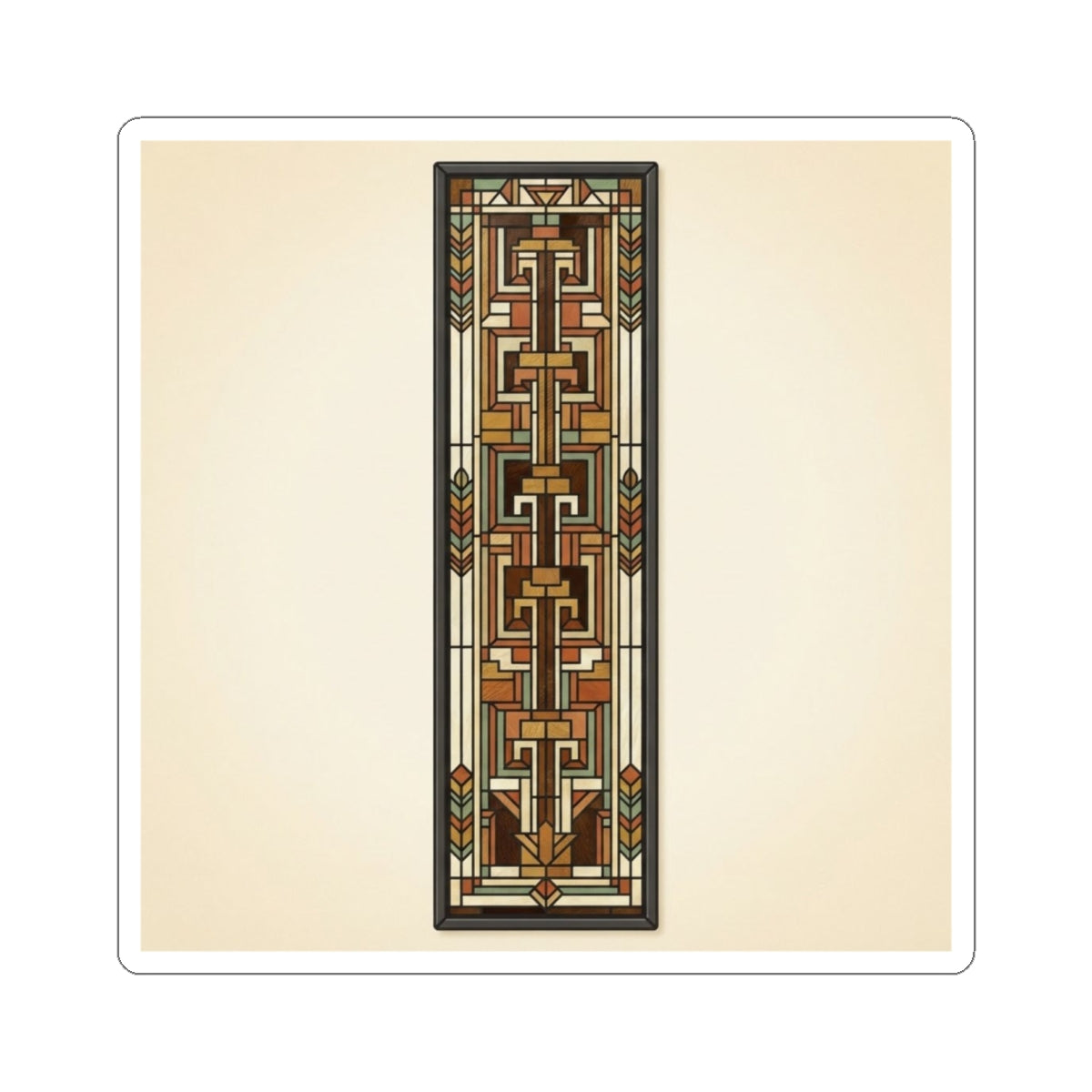 Prairie Sticker — Fretwork Path