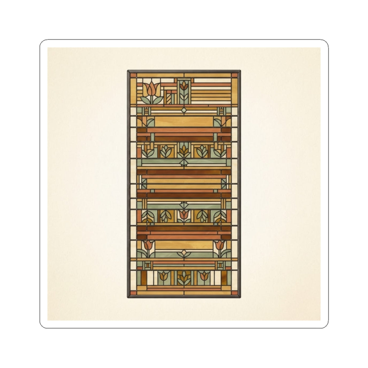 Prairie Sticker — Horizon Rhythm