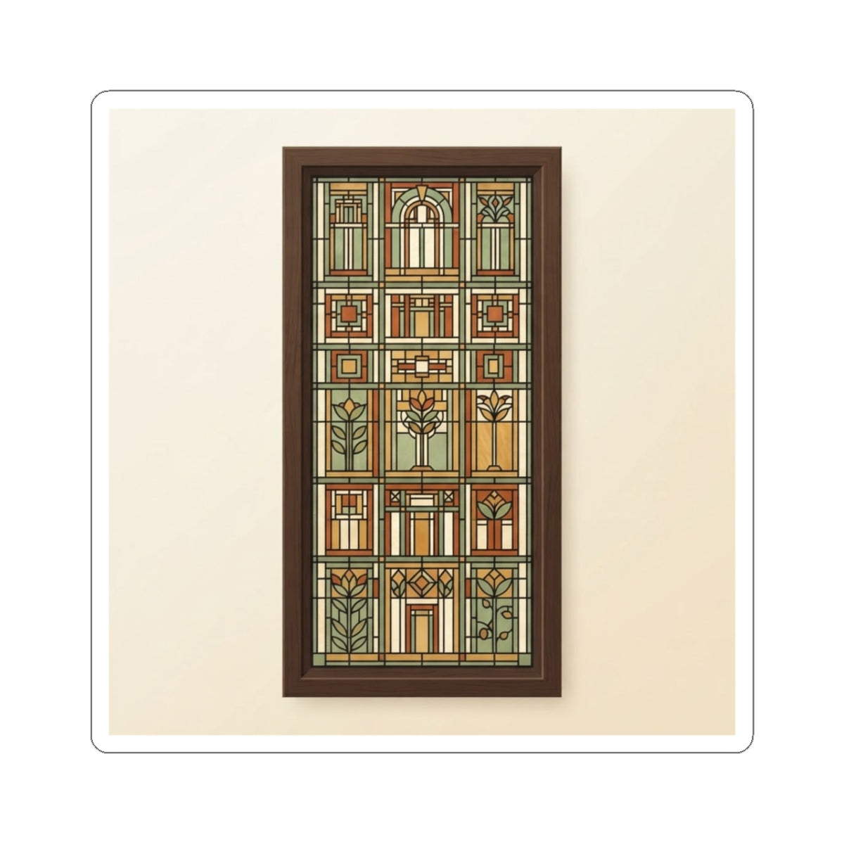 Prairie Sticker — Architectural Echoes