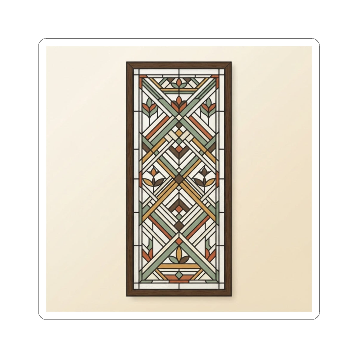 Prairie Sticker — Soundwave Lattice