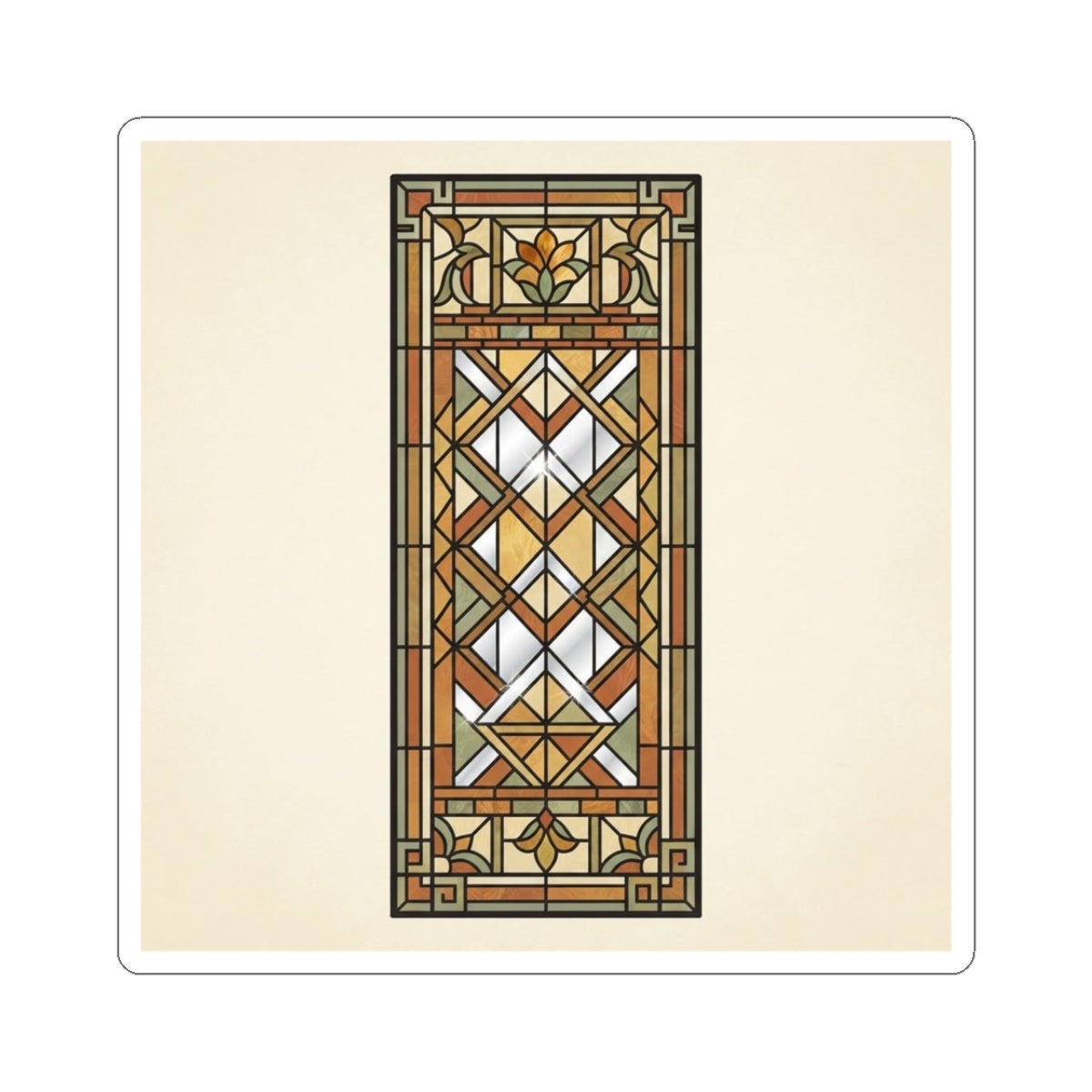 Prairie Sticker — Modern Mesh