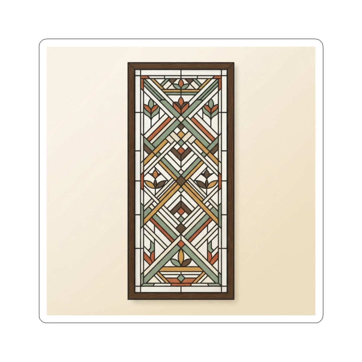 Prairie Sticker — Soundwave Lattice