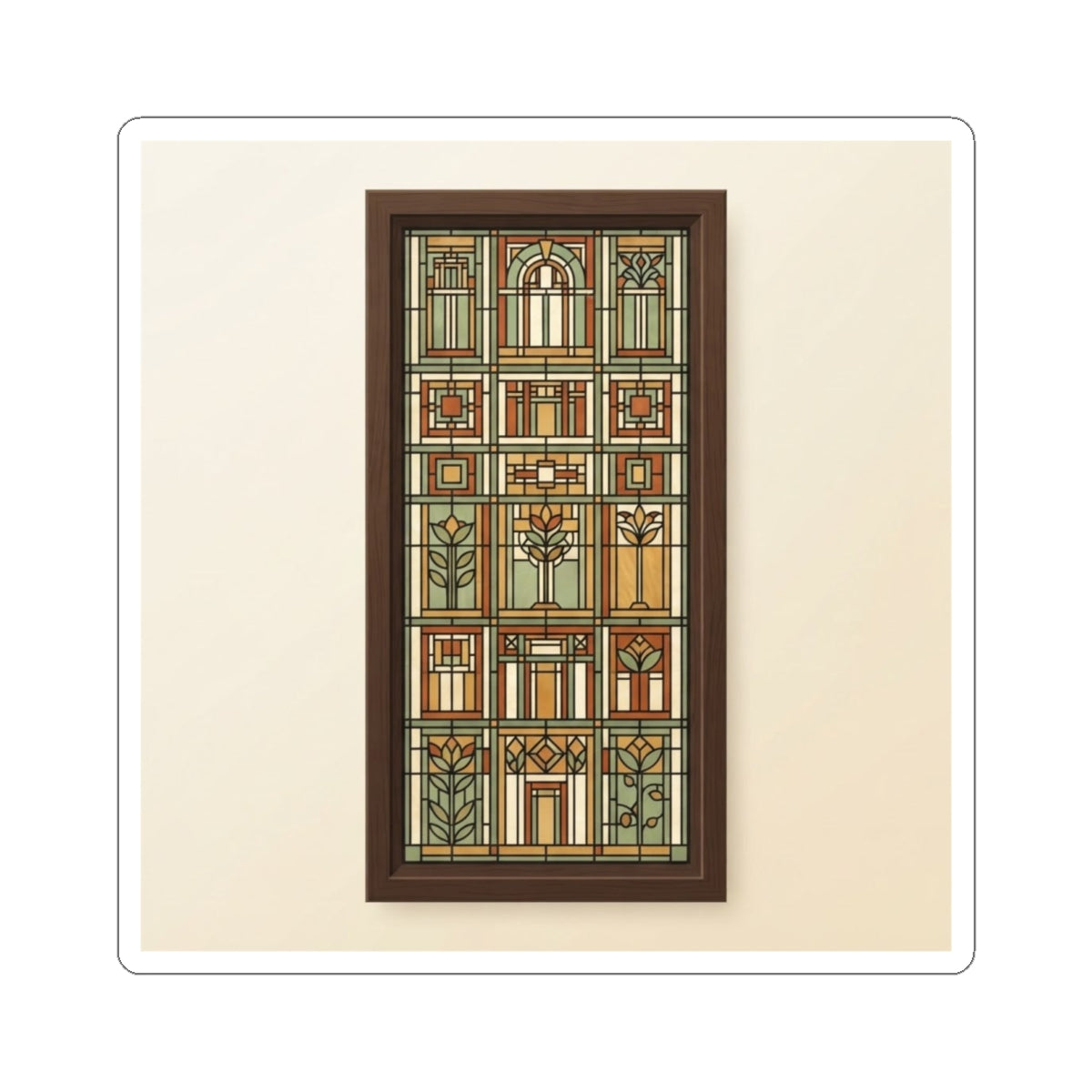 Prairie Sticker — Architectural Echoes