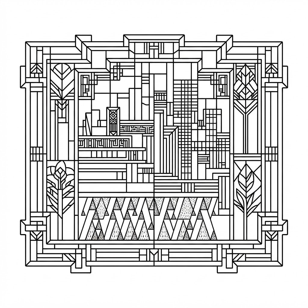 Urban Flow large — engraving file
