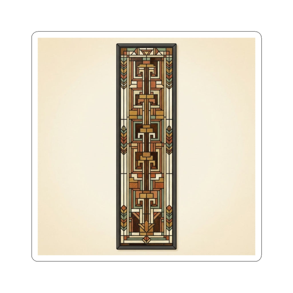 Prairie Sticker — Fretwork Path