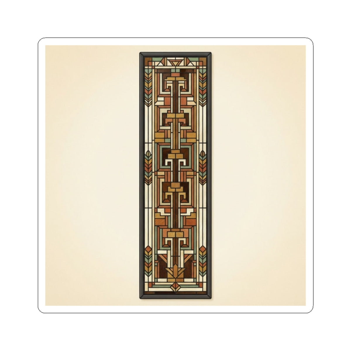 Prairie Sticker — Fretwork Path