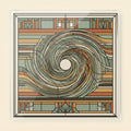 Tidal Twist Prairie wall panel — color