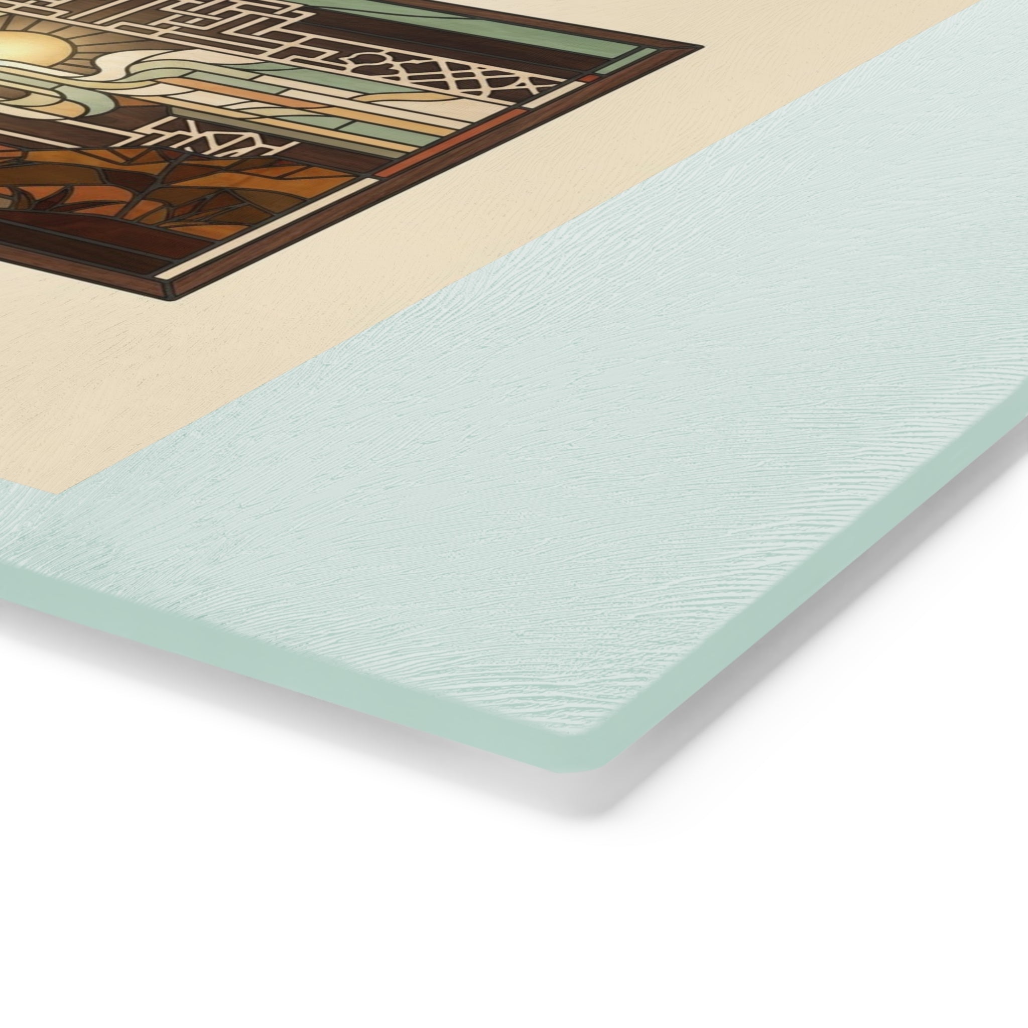 Prairie Glass Cutting Board — Canyon Dawn