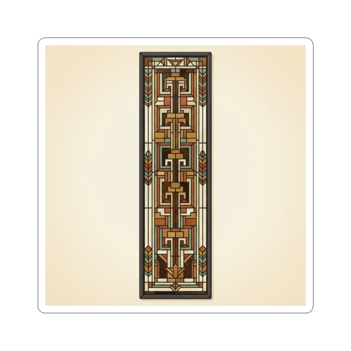 Prairie Sticker — Fretwork Path
