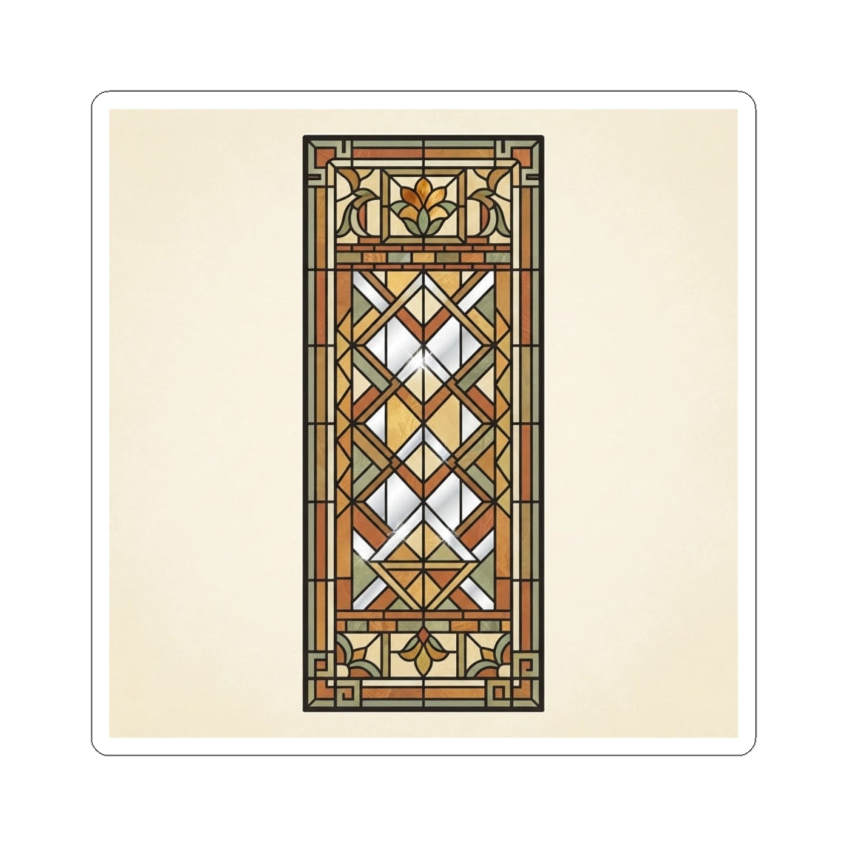 Prairie Sticker — Modern Mesh