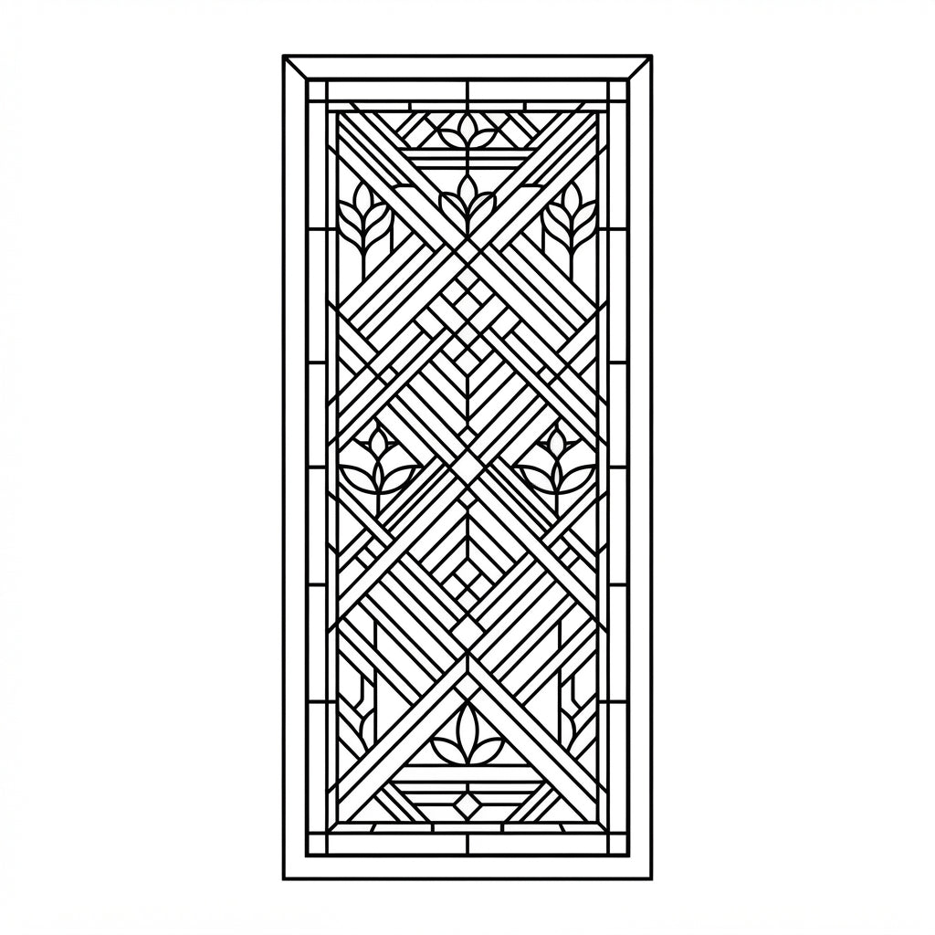 Soundwave Lattice engraved bookmark design