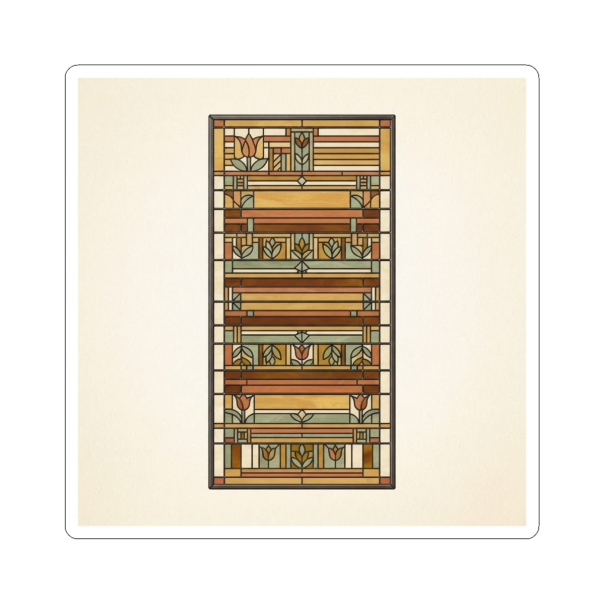 Prairie Sticker — Horizon Rhythm
