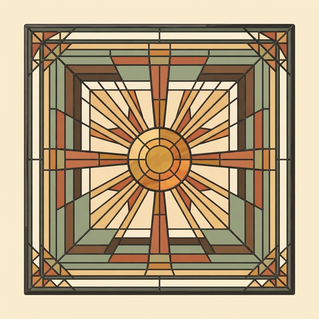 Mosaic of Dawn Prairie wall tile — color