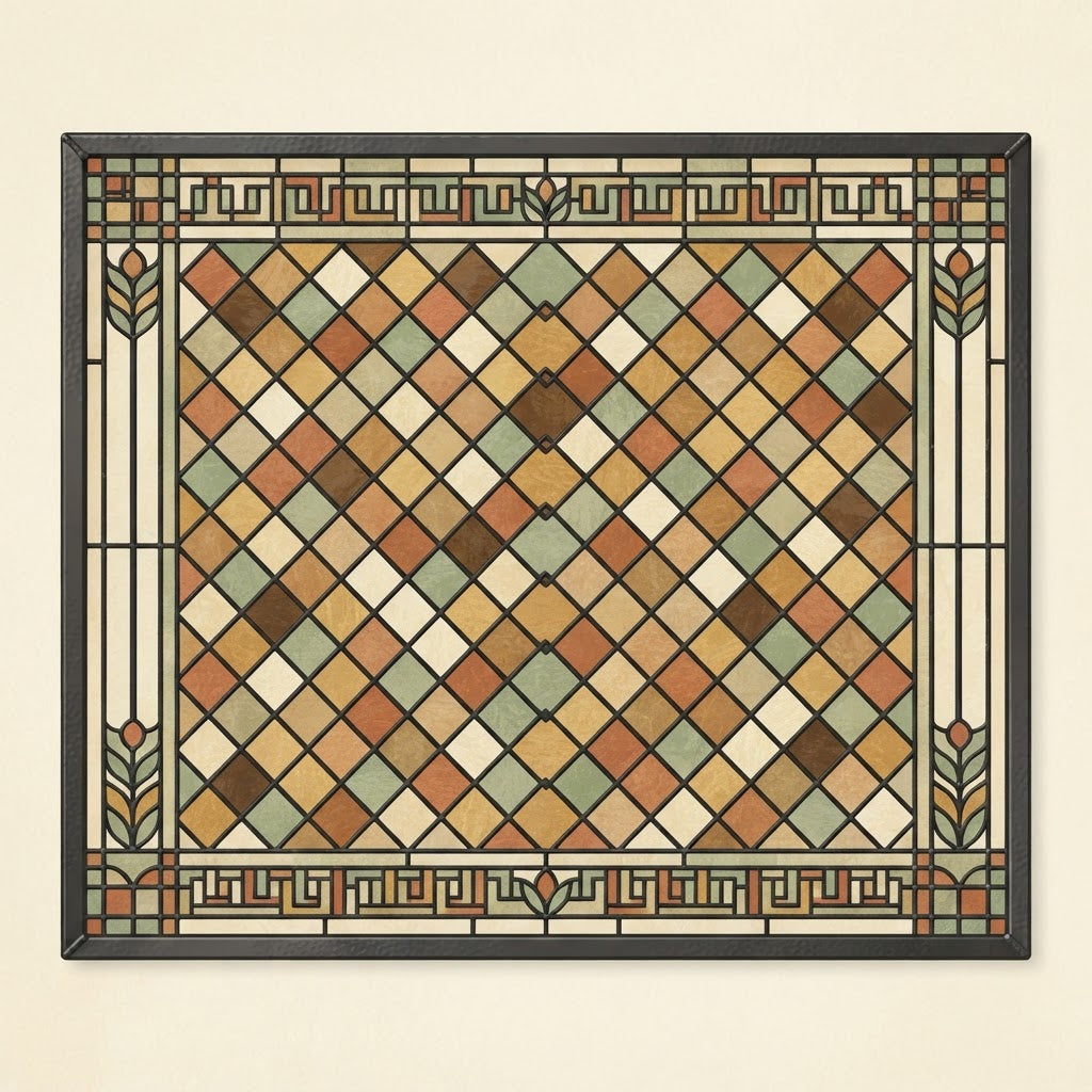 Diamond Mesh Prairie wall panel