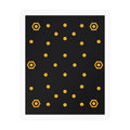 Boosted hex pad map vinyl decal