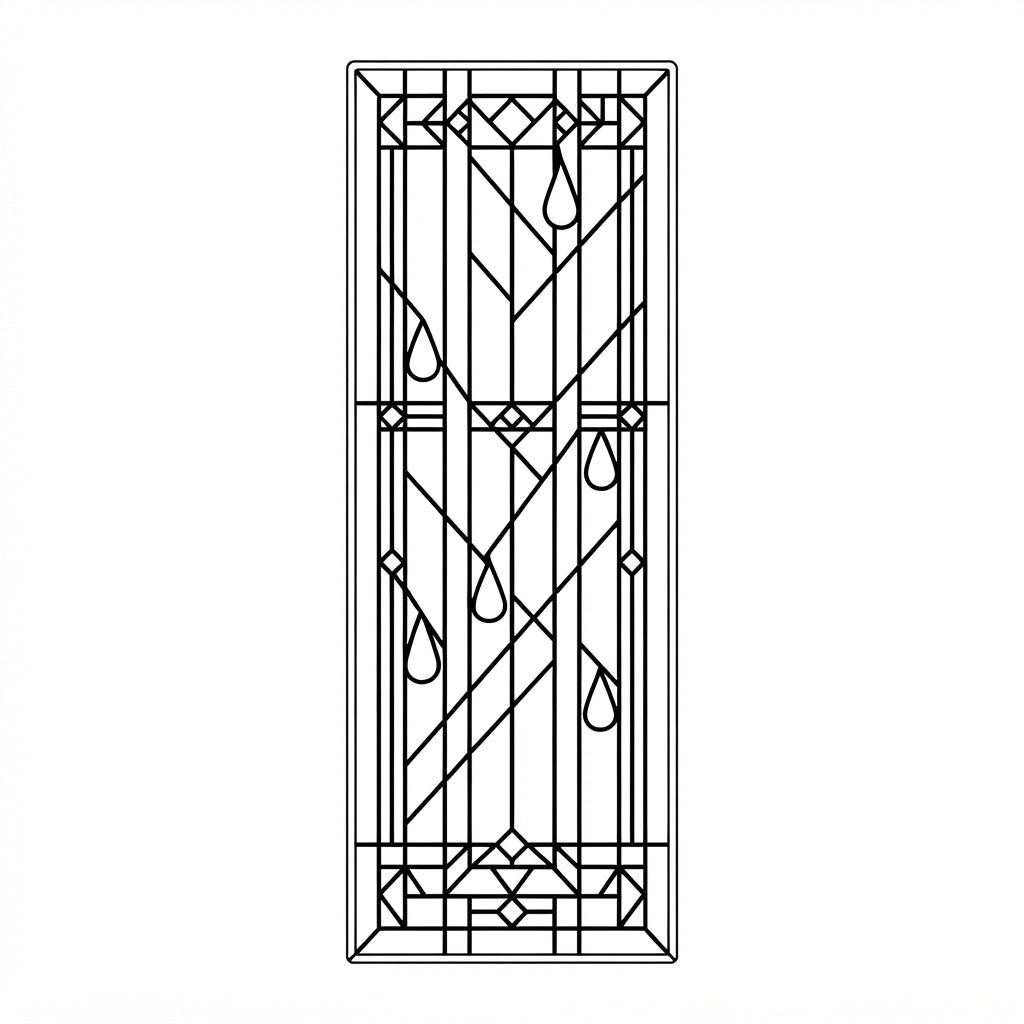 Urban Flow tall slim — engraving file