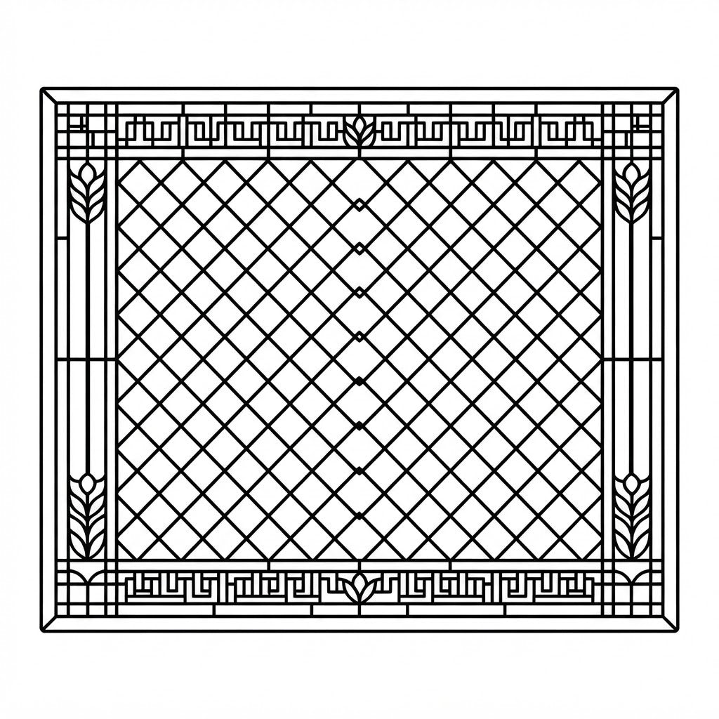 Diamond Mesh engraving file